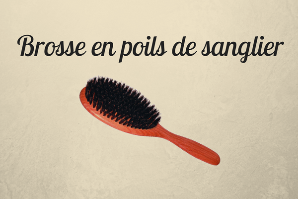 brosse cheveux sanglier, routine cheveux naturel