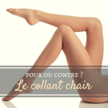 collant 40 deniers couleur chair