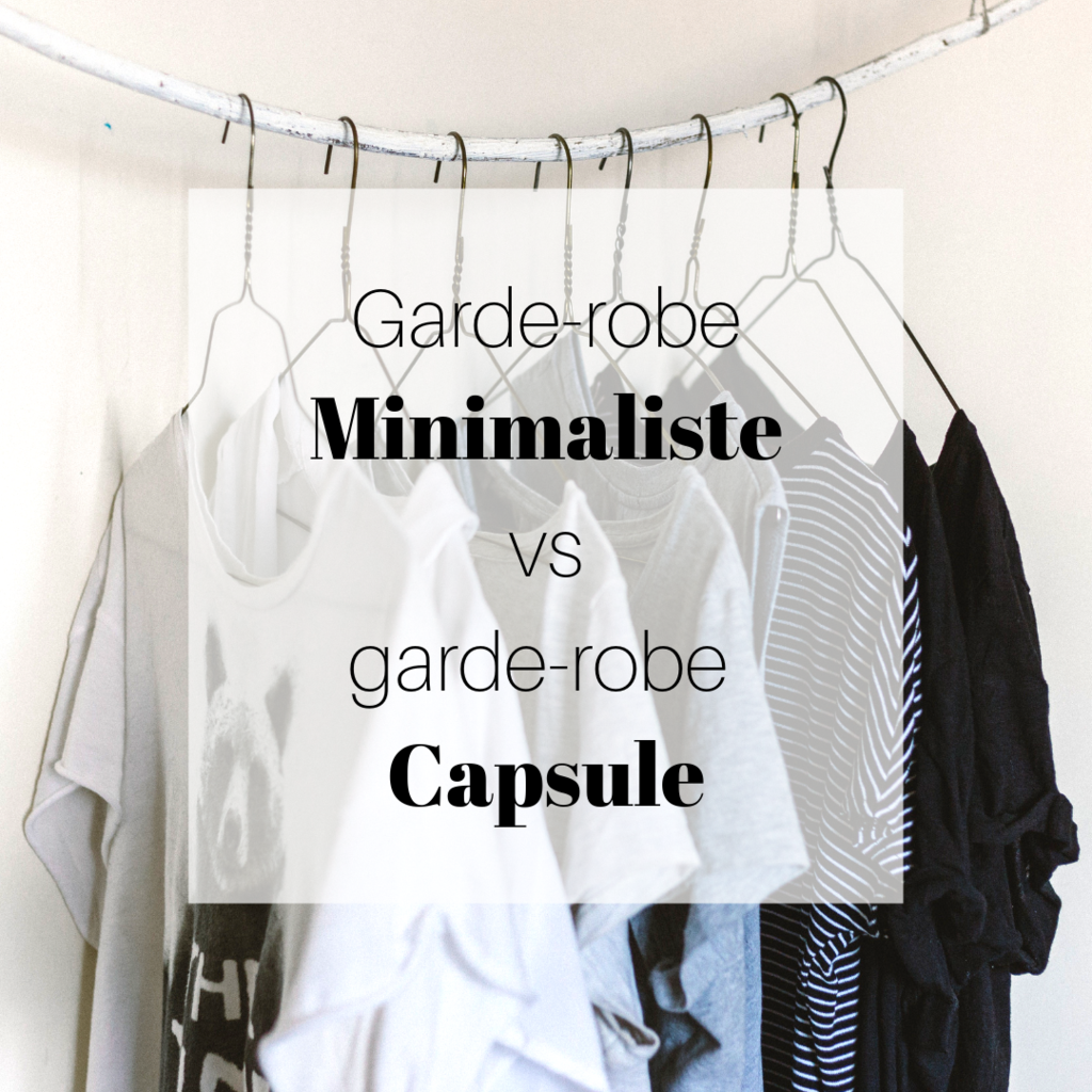 garde-robe minimaliste vs garde-robe capsule
