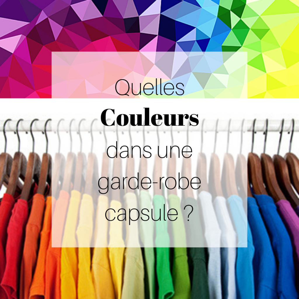 Quelles couleurs dans une garde-robe capsule