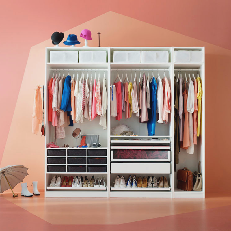 Que rangez-vous dans votre dressing ?
