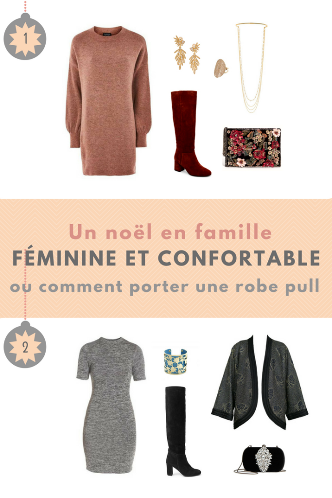 tenue de noël, tenue de fête, tenue féminine et confortable